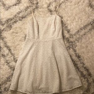 Lilly Pulitzer White Lace Midi Dress